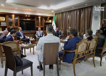 وزير الزراعة يبحث مع وفد أبخازي تعزيز التعاون الزراعي بين سوريا وأبخازيا