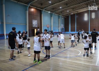 معسكر تدريبي بين نادي الثورة وأكاديميتين لبنانية وأردنية بكرة السلة