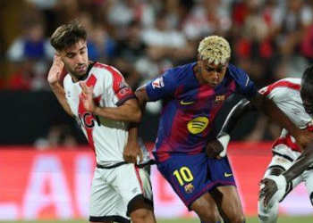 برشلونة يسقط في فخ التعادل أمام رايو فايكانو بالدوري الإسباني