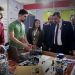 وزيرا التربية والتعليم العالي يطّلعان على مشاريع وإبداعات الطلاب في معرض دمشق الدولي