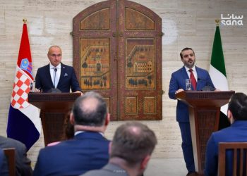 وزيرا خارجية سوريا وكرواتيا يبحثان في دمشق تعزيز العلاقات الثنائية ومسار التعافي