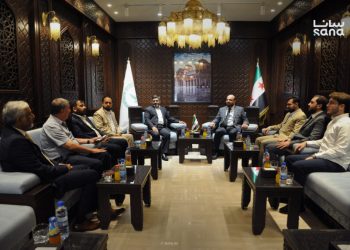 رئيس اتحاد غرف التجارة السورية يبحث مع وفد اقتصادي باكستاني تطوير التعاون الاستثماري