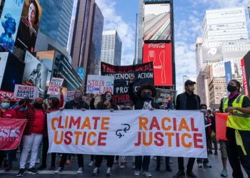 نشطاء ينظمون “يوم الشمس” خلال أسبوع المناخ بنيويورك