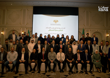 وزير الإعلام يلتقي أبناء الجالية السورية في قطر خلال حوار مفتوح نظّمته السفارة