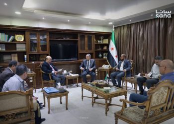 وزير الزراعة السوري يبحث مع السفير البحريني التعاون والاستثمار في القطاع الزراعي