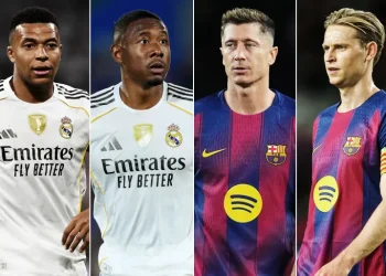 اللاعبون الأعلى أجرا في كلاسيكو ريال مدريد وبرشلونة