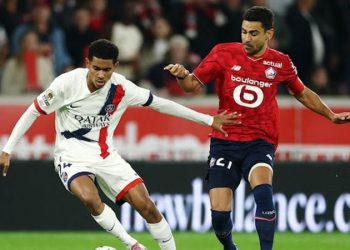 باريس سان جيرمان يتعادل مع ليل في الدوري الفرنسي لكرة القدم