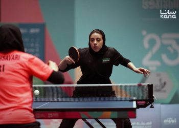 اللاعبة السورية هند ظاظا تحرز فضية كرة الطاولة بدورة التضامن الإسلامي