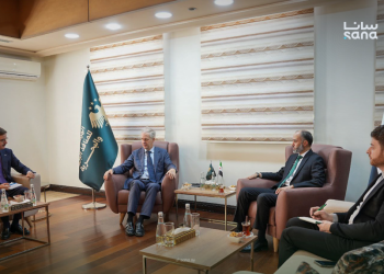 سوريا وبلجيكا تناقشان تطوير الشراكة في النقل والخدمات اللوجستية