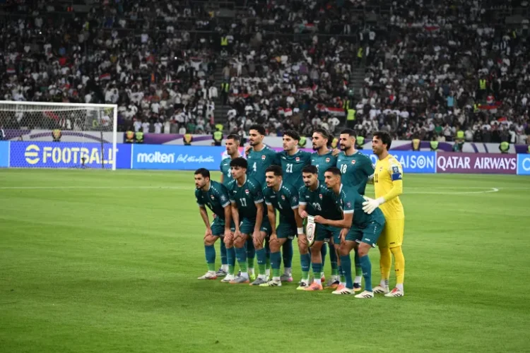 مباراة العراق‭ ‬بملحق كأس العالم (الأناضول)