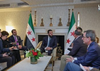 الرئيس الشرع يعقد جلسة مع كبار المحررين في صحيفة الواشنطن بوست