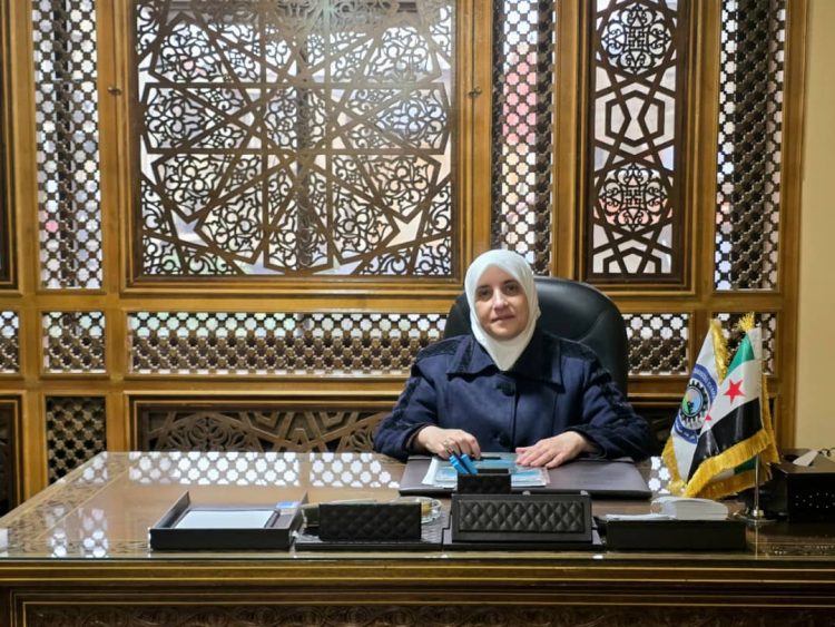 المهندسة وفاء أبو لبدة عضو مجلس إدارة غرفة صناعة دمشق وريفها ورئيسة لجنة سيدات الأعمال الصناعيات