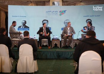 جلسة حول التعافي الاقتصادي ضمن ملتقى عام على التحرير- آفاق وتحديات  في دمشق