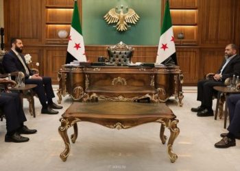 الرئيس الشرع يلتقي ممثلين عن شركة تركية وقعت اتفاقية إنشاء وتشغيل حوض سفن متكامل بمرفأ طرطوس