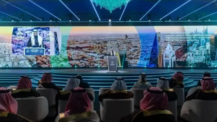 جانب من المؤتمر الدولي لسوق العمل في العاصمة السعودية الرياض