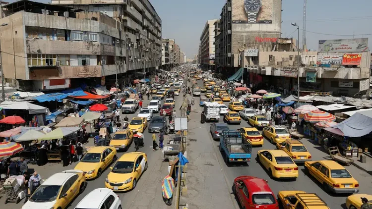 صورة من أحد شوارع بغداد (أرشيفية - رويترز)