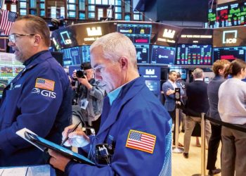 محصلة حمراء للأسهم العالمية خلال أسبوع