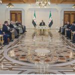 الرئيس الشرع يلتقي ممثلي شركات دولية حول الحقل البحري الأول بسوريا