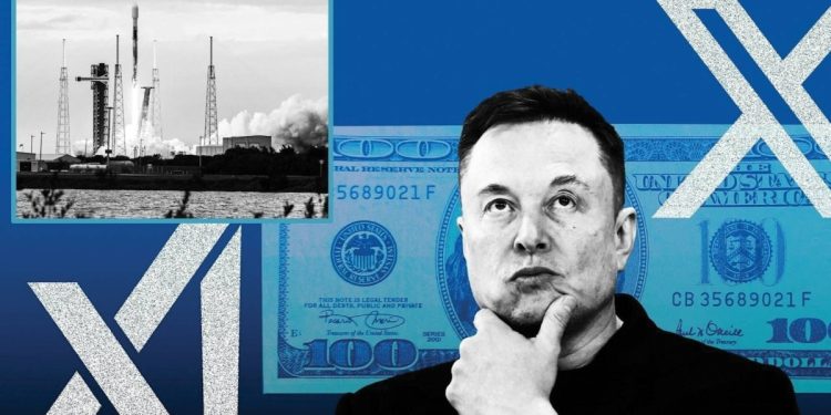 كيف استغل ماسك سبيس إكس لإنقاذ إكس أيه آي وبناء عملاق تريليوني؟