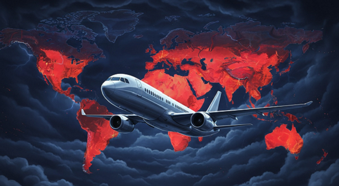 اضطراب الأجواء العالمية .. الأزمات الجيوسياسية تعصف بقطاع الطيران
