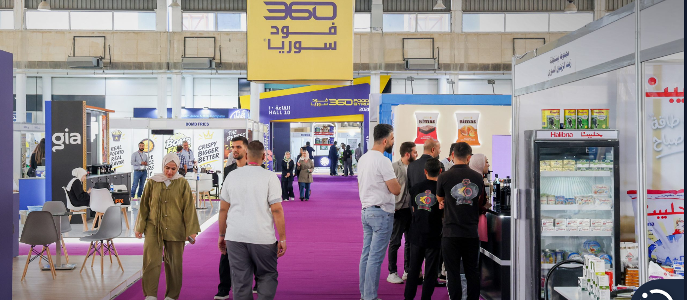 ‏360‏Food Syria‏ يختتم فعالياته بدمشق بتفاهمات وآفاق جديدة لتصدير المنتجات ‏السورية